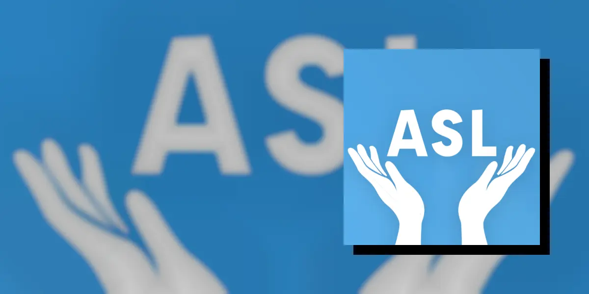 Sign Language ASL Pocket Sign